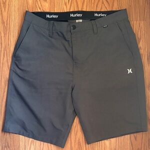 Hurley Men's Charcoal Gray Hybrid Shorts